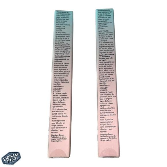 SACHEU BEAUTY 2 PACK!! LIP LINER STAY-N Peel-Off Lip Liner Stain BUNDLE | NOOHDE - Picture 9 of 15